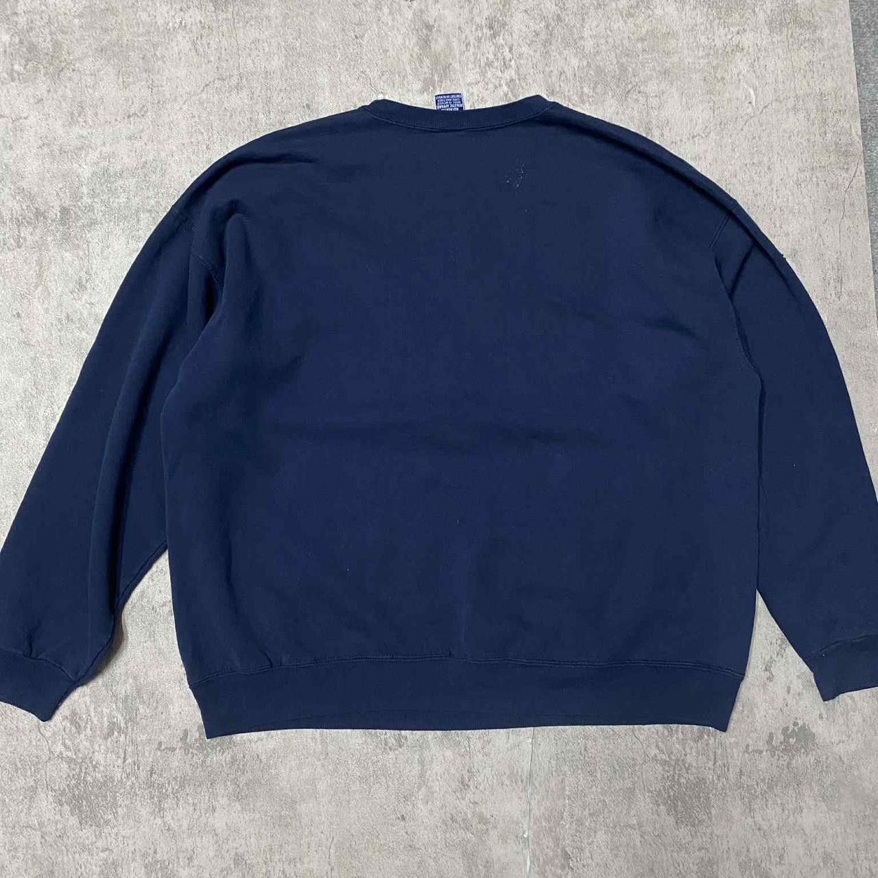 Champion Navy blue Champion sweatshirt with embroidered logo Size US XL / EU 56 / 4 - 6 Thumbnail