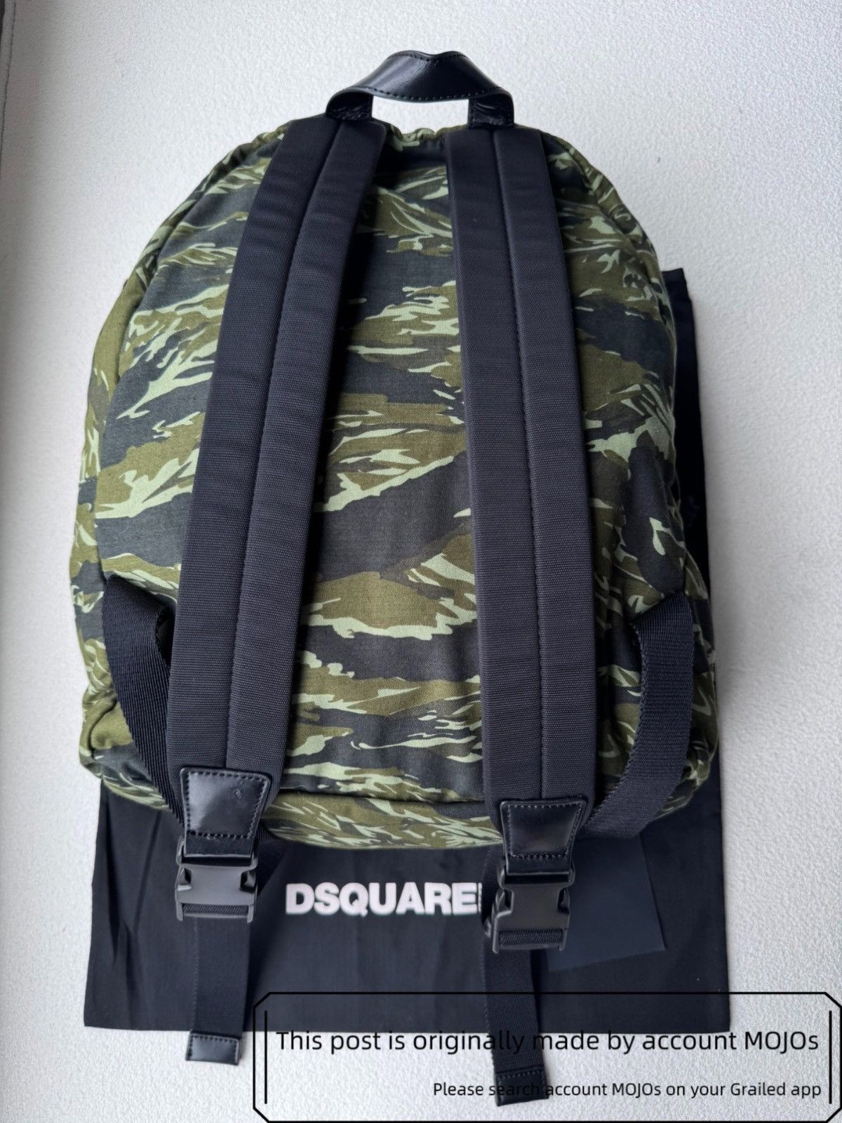 Dsquared2 Dsquared2 Camo ICON Backpack mojos1208 Size ONE SIZE - 2 Thumbnail