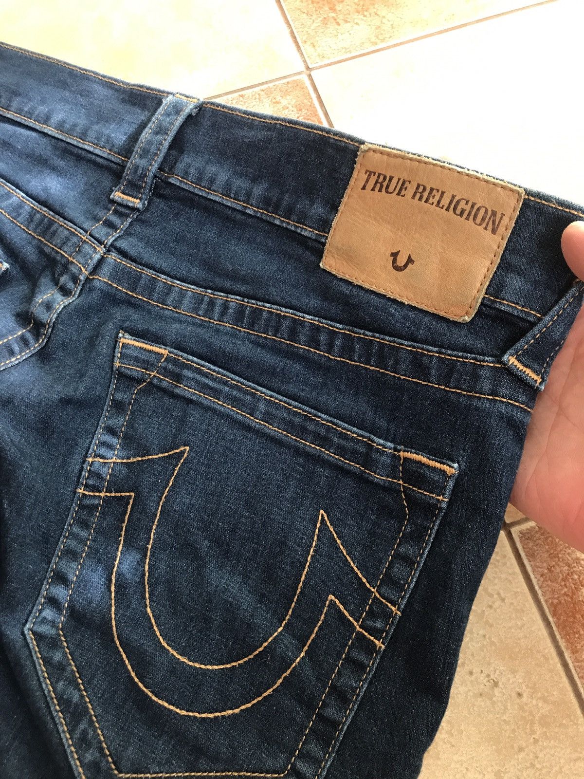 True Religion × Vintage Vintage True Religion Rocco No Flap SE Jeans Size US 34 / EU 50 - 4 Thumbnail