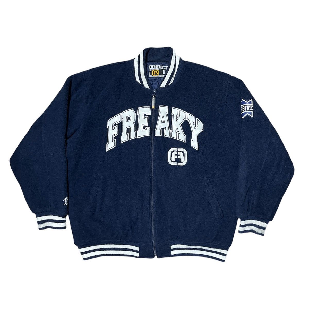 Freaky Massive Zipper Hoodies Sweatshirt Large - Etsy