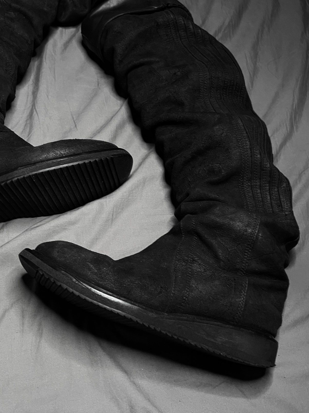 Rick Owens Rick owens thigh high creeper boot Size US 8 / EU 41 - 6 Thumbnail