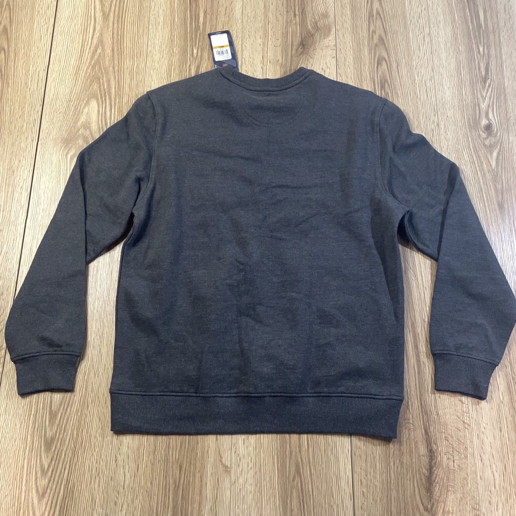 Izod IZOD Mens Pullover Sweatshirt Varsity Striped Gray Size S Crew Neck Super Soft Logo Knit Cotton-Polyester Fall Winter Spring Walking Mens Size US S / EU 44-46 / 1 - 5 Thumbnail