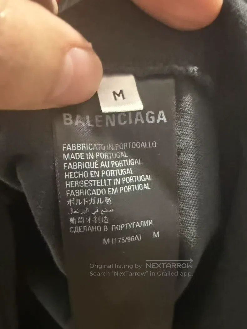 Balenciaga Balenciaga Black Batman Embroidered Short Sleeve Size US M / EU 48-50 / 2 - 4 Thumbnail