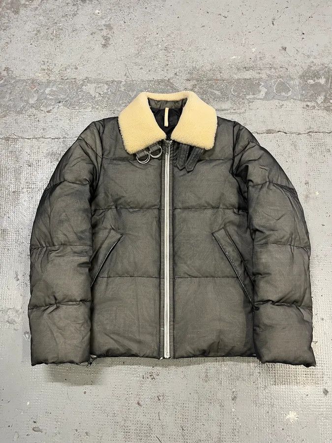 Helmut Lang AW2018 Helmut Lang Astro Grey Net Puffer Jacket Size US M / EU 48-50 / 2 - 1 Thumbnail