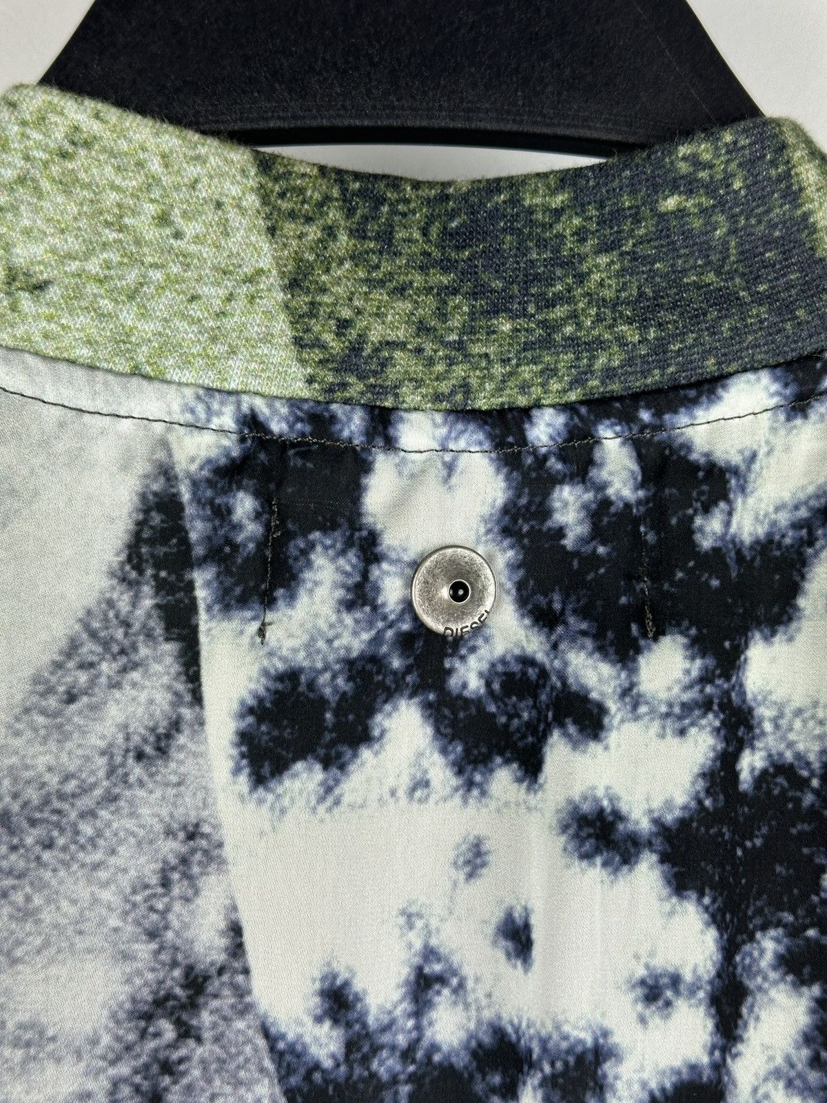 Diesel Diesel 3D Floral Print Track Light Bomber Jacket Size XS / US 0-2 / IT 36-38 - 18 Thumbnail