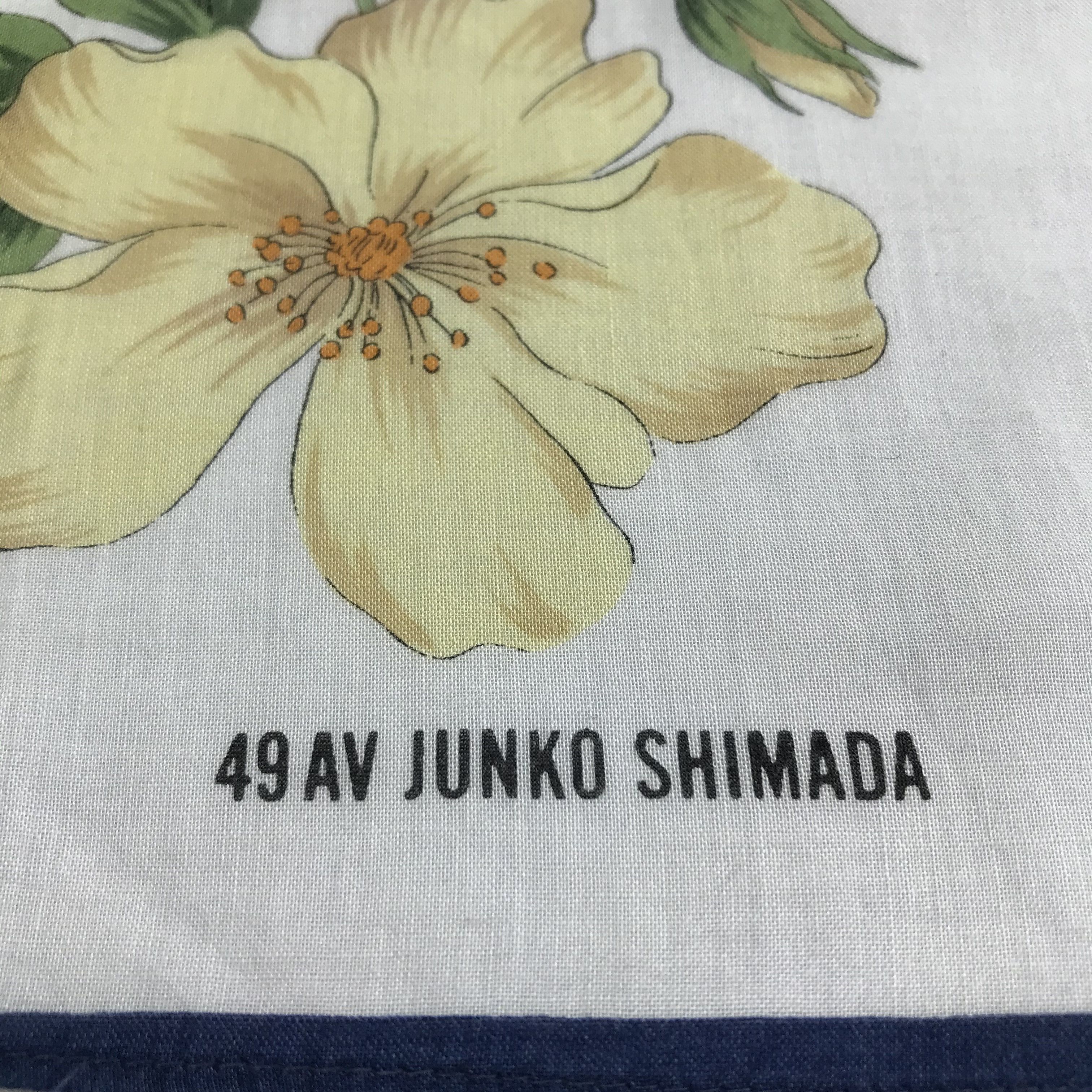 Japanese Brand × Junko Shimada × Vintage Junko Shimada Handkerchief Neckerchief Bandana H1210 Size ONE SIZE - 3 Thumbnail