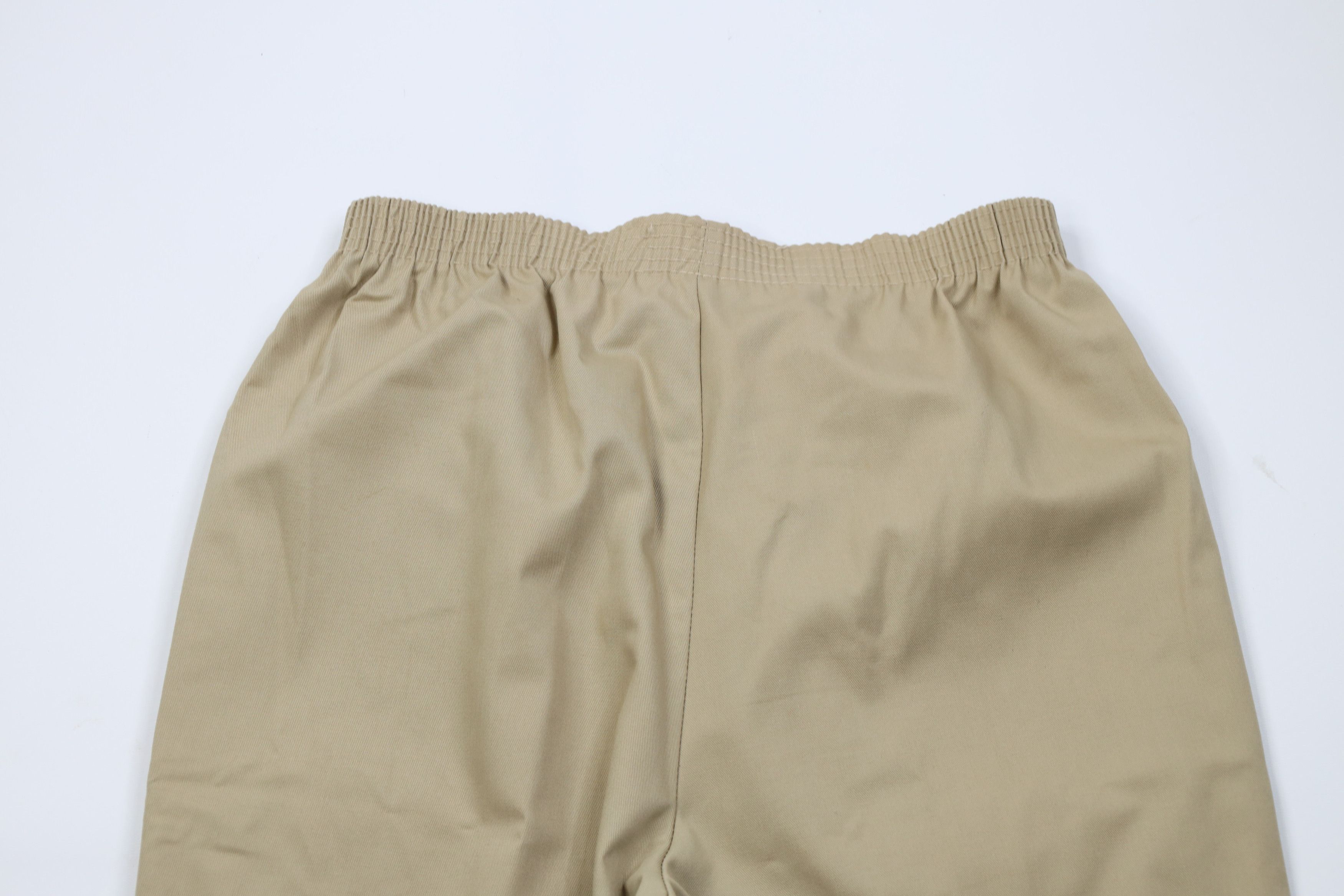 Vintage Vintage 70s Streetwear Big Pocket Knit Pants Beige USA Size 38" / US 16 / IT 52 - 12 Thumbnail
