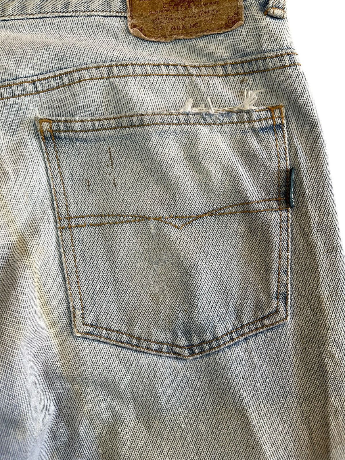 Japanese Brand × Vintage Vintage H&A Baggy Distressed Denim Size US 33 - 7 Thumbnail