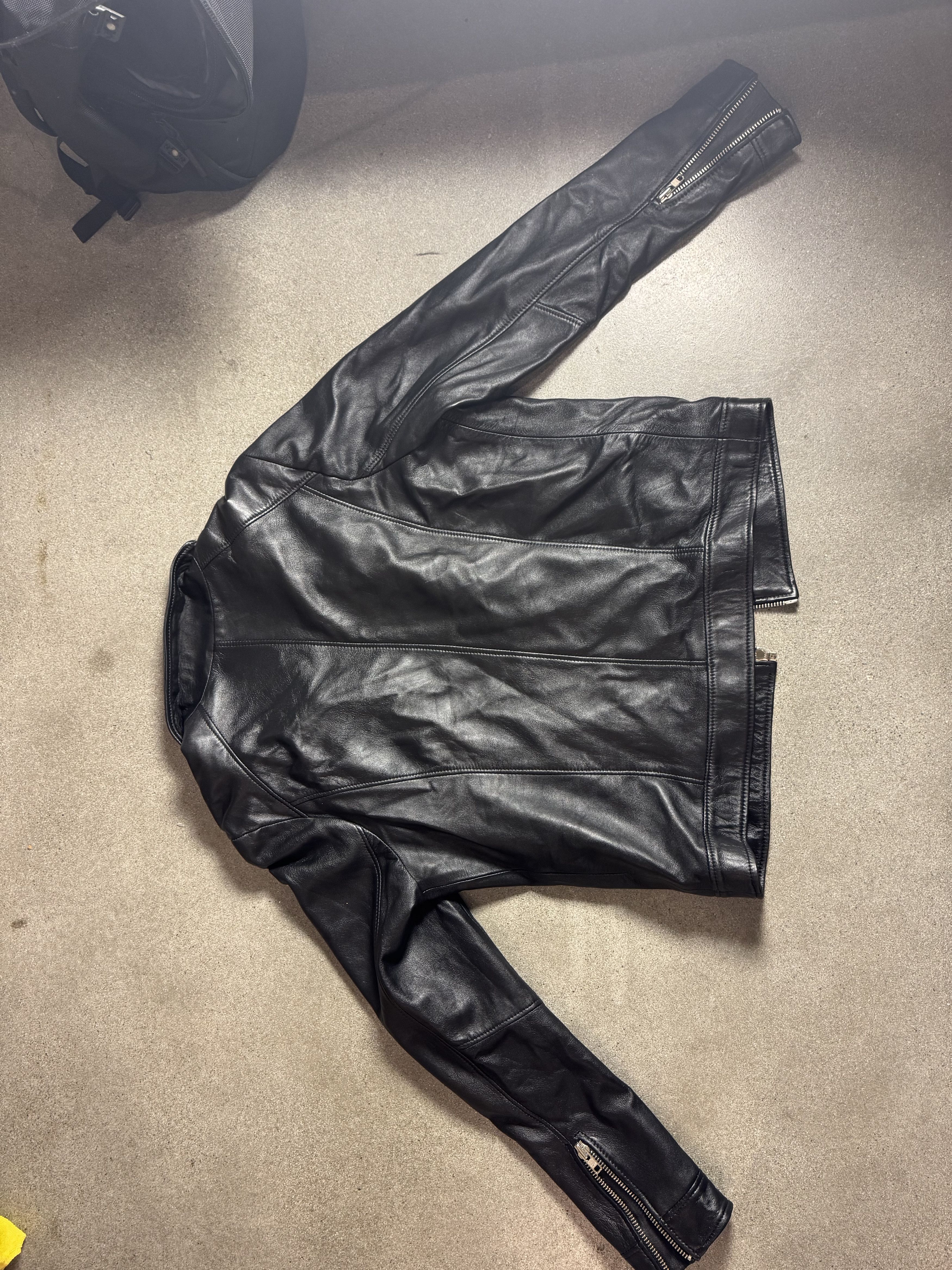 Other Sheep Leather Jacket (NEW PETER FULL) Size US L / EU 52-54 / 3 - 3 Thumbnail