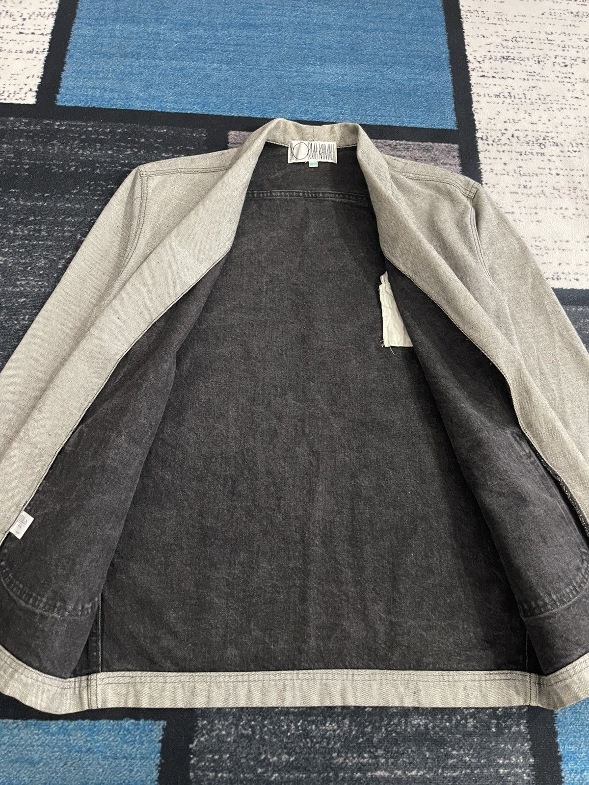 Norma Kamali Vintage Norma Kamali Button Less Jacket Size L / US 10 / IT 46 - 11 Thumbnail