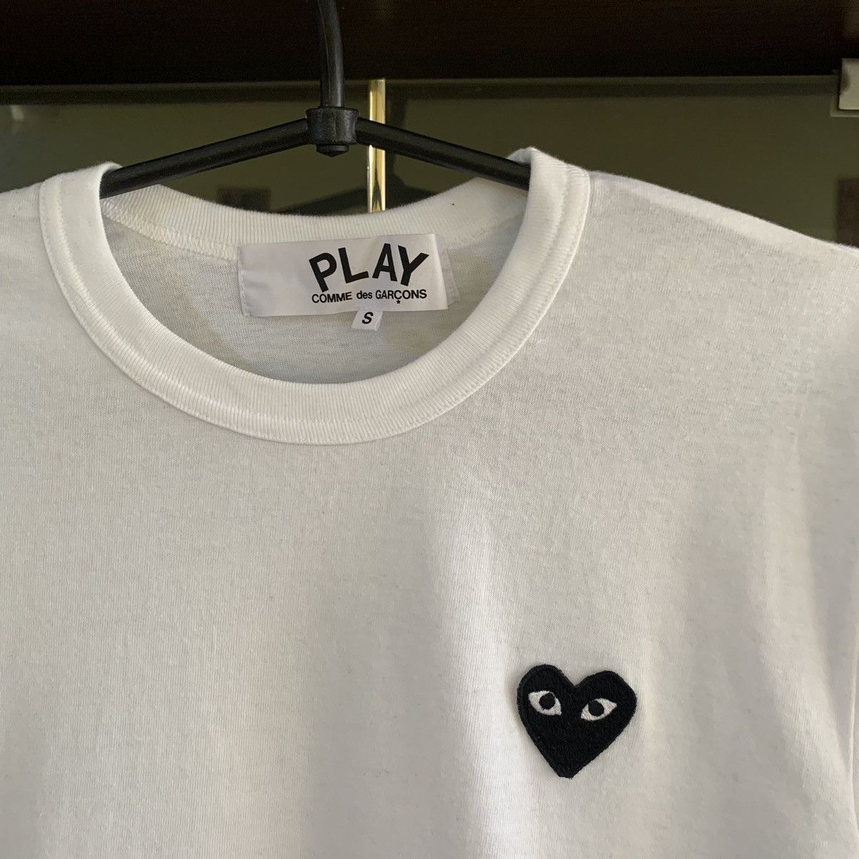 Comme des Garcons Play Comme Des Garcons White Longsleeve S Size US S / EU 44-46 / 1 - 2 Thumbnail