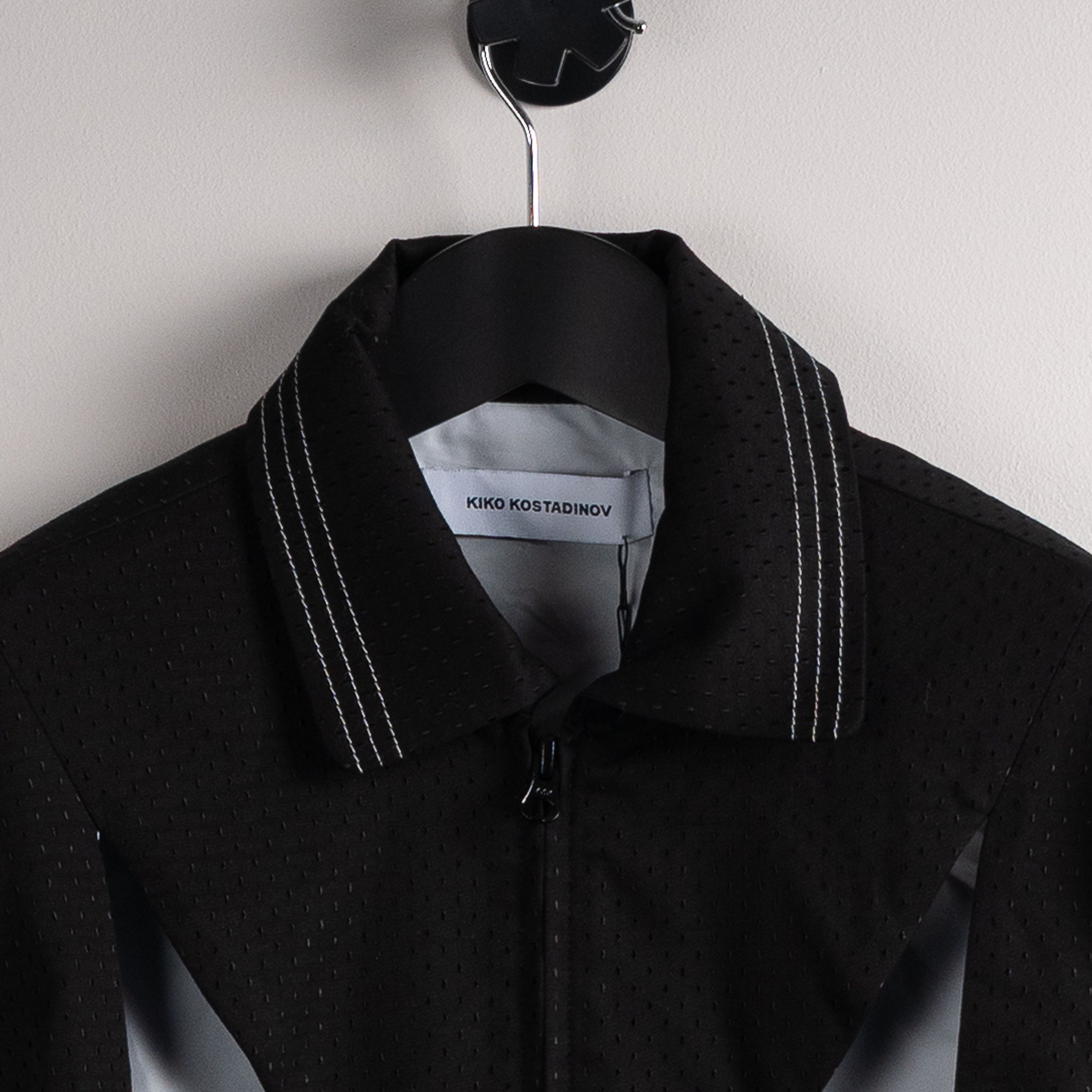 Kiko Kostadinov Kiko Kostadinov SS21 'Hydra' Cut Out Shell Jacket Black Size US M / EU 48-50 / 2 - 9 Thumbnail