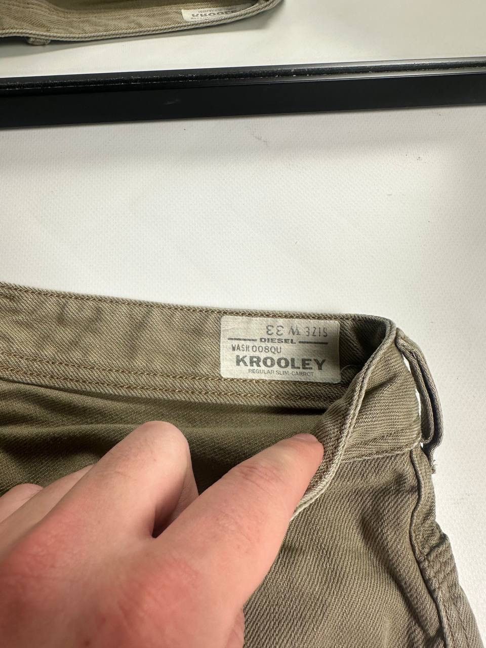 Diesel 00s Vintage Diesel Wide Jeans Size US 33 - 7 Thumbnail