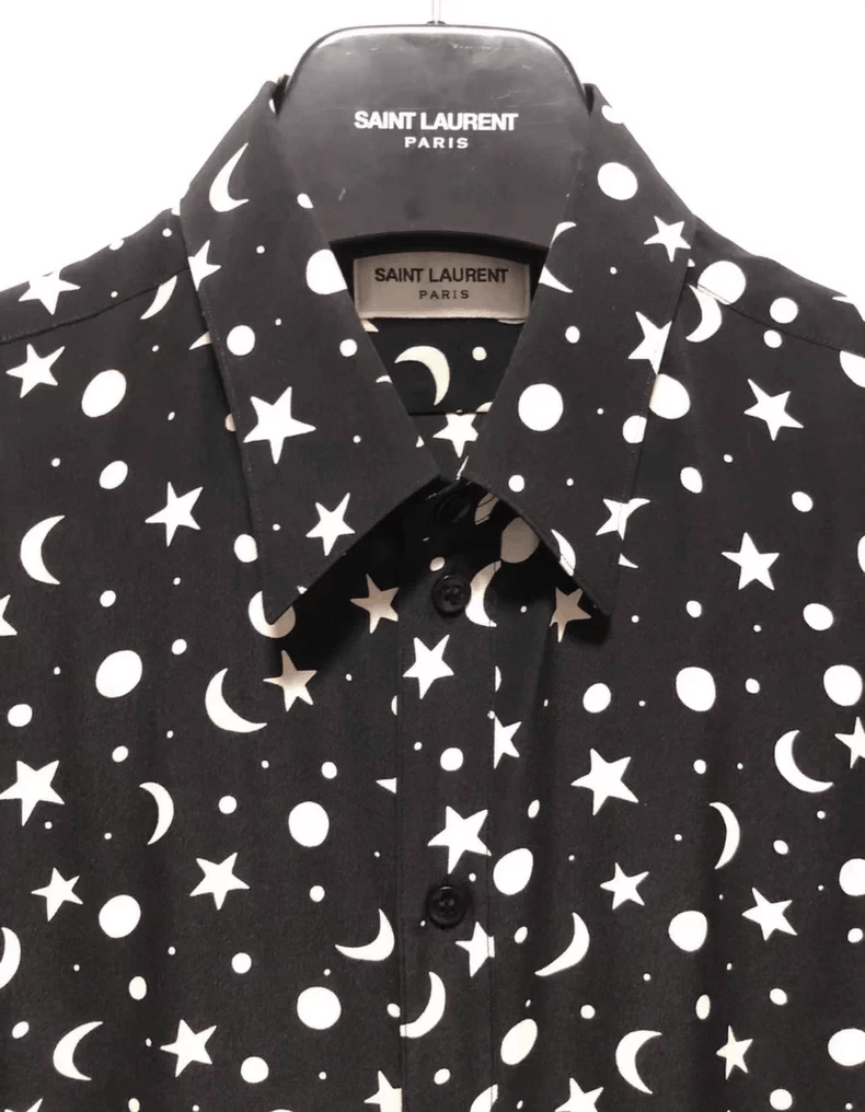 Saint Laurent Paris Saint Laurent Paris 16 FW Black and White Full Print Mulber Size US XXS / EU 40 - 3 Thumbnail