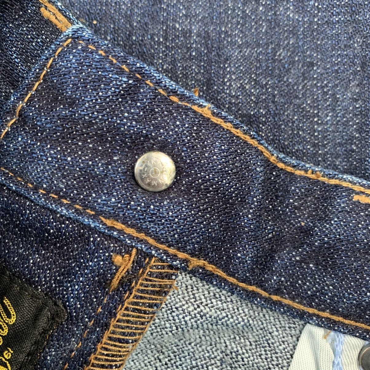 If Six Was Nine × Japanese Brand × Le Grande Bleu (L.G.B.) Crazy💥 Wrangler Flared Jeans Indigo Blue ifsix Fuga Style💥 Size 25" / US 0 / IT 36 - 7 Thumbnail