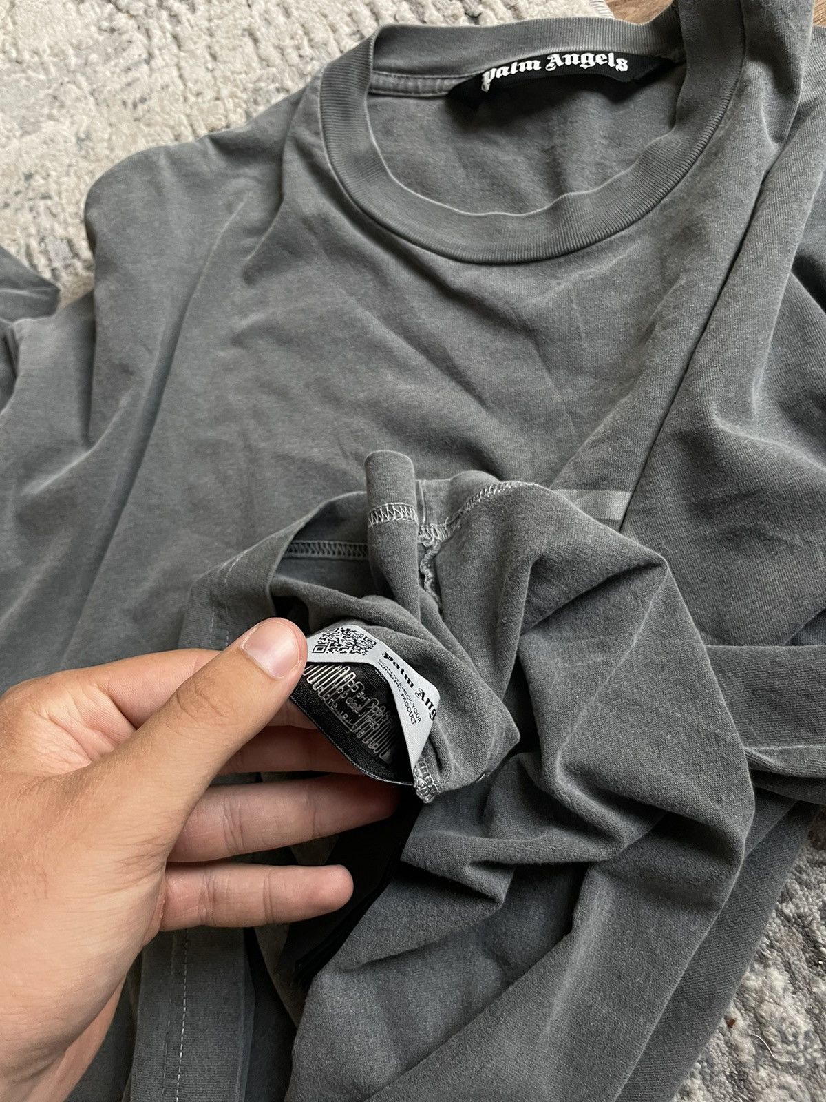Palm Angels PALM ANGELS Tonal Palm Tree-Print T-Shirt Size US M / EU 48-50 / 2 - 8 Thumbnail