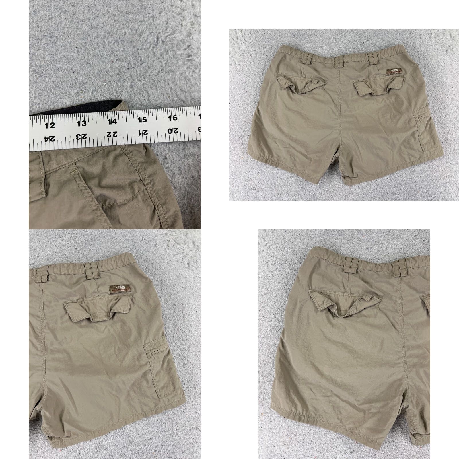The North Face The North Face Shorts Women 8 Beige 100% Nylon Cargo Hiking Camping Fishing 28x4 Size 30" / US 8 / IT 44 - 8 Thumbnail