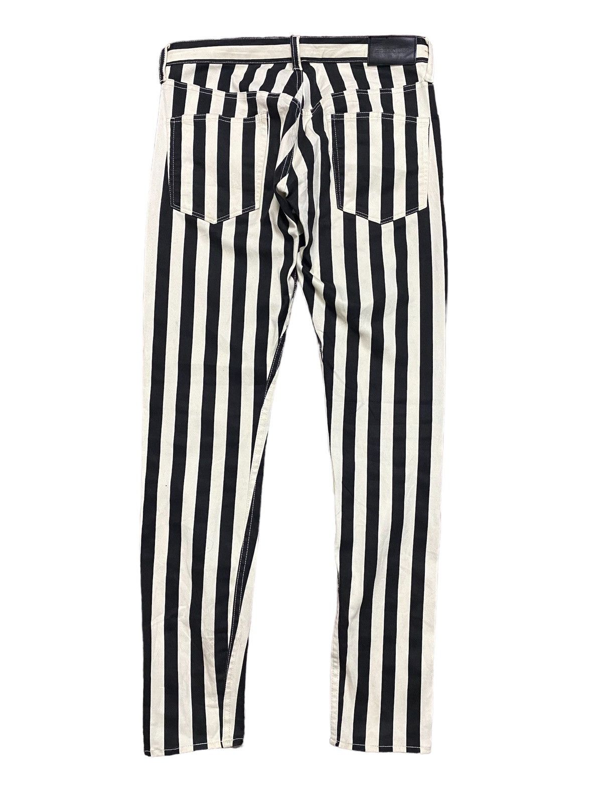 Japanese Brand × monkey time Monkey Time Stripes Skinny Pants Stretchable Size US 30 / EU 46 - 2 Thumbnail