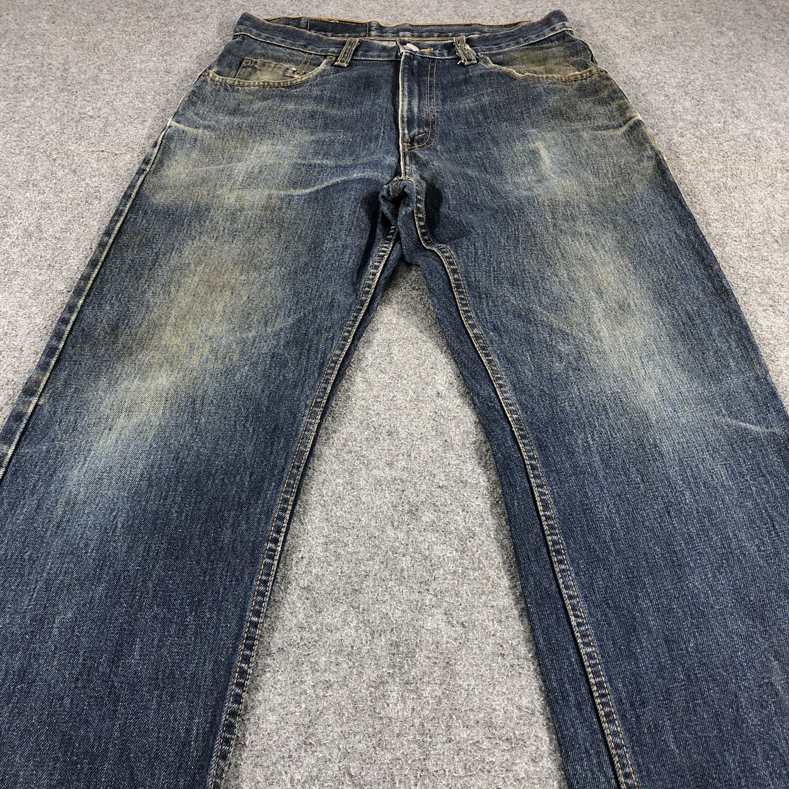 Levi's Vintage Levis 528 Jeans Rusty Blue Denim KJ506 Size US 31 - 3 Thumbnail