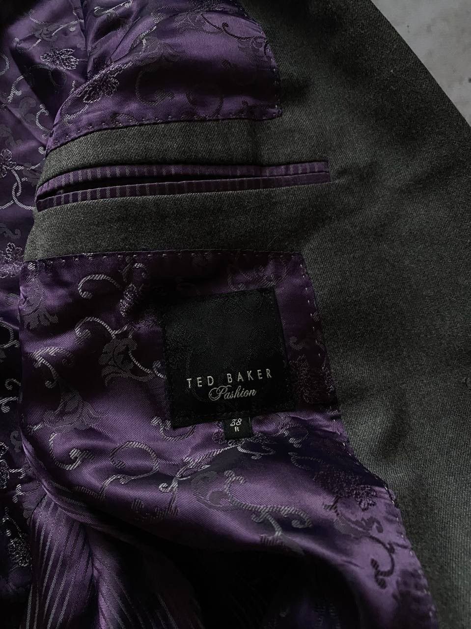 Ted Baker × Vintage Vintage Ted Baker Luxury Blazer Size 38R - 7 Thumbnail