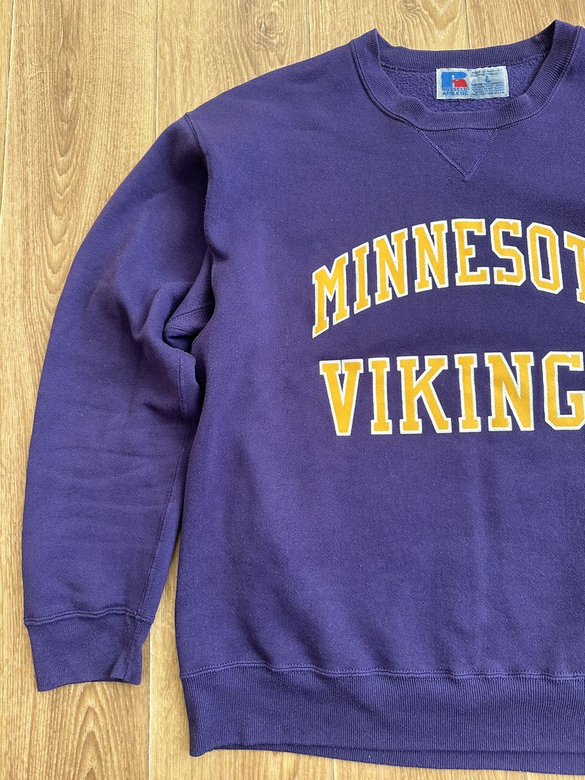 Russell Athletic 90s Minnesota Vikings Sweatshirt Russell Athletic Size US L / EU 52-54 / 3 - 2 Thumbnail