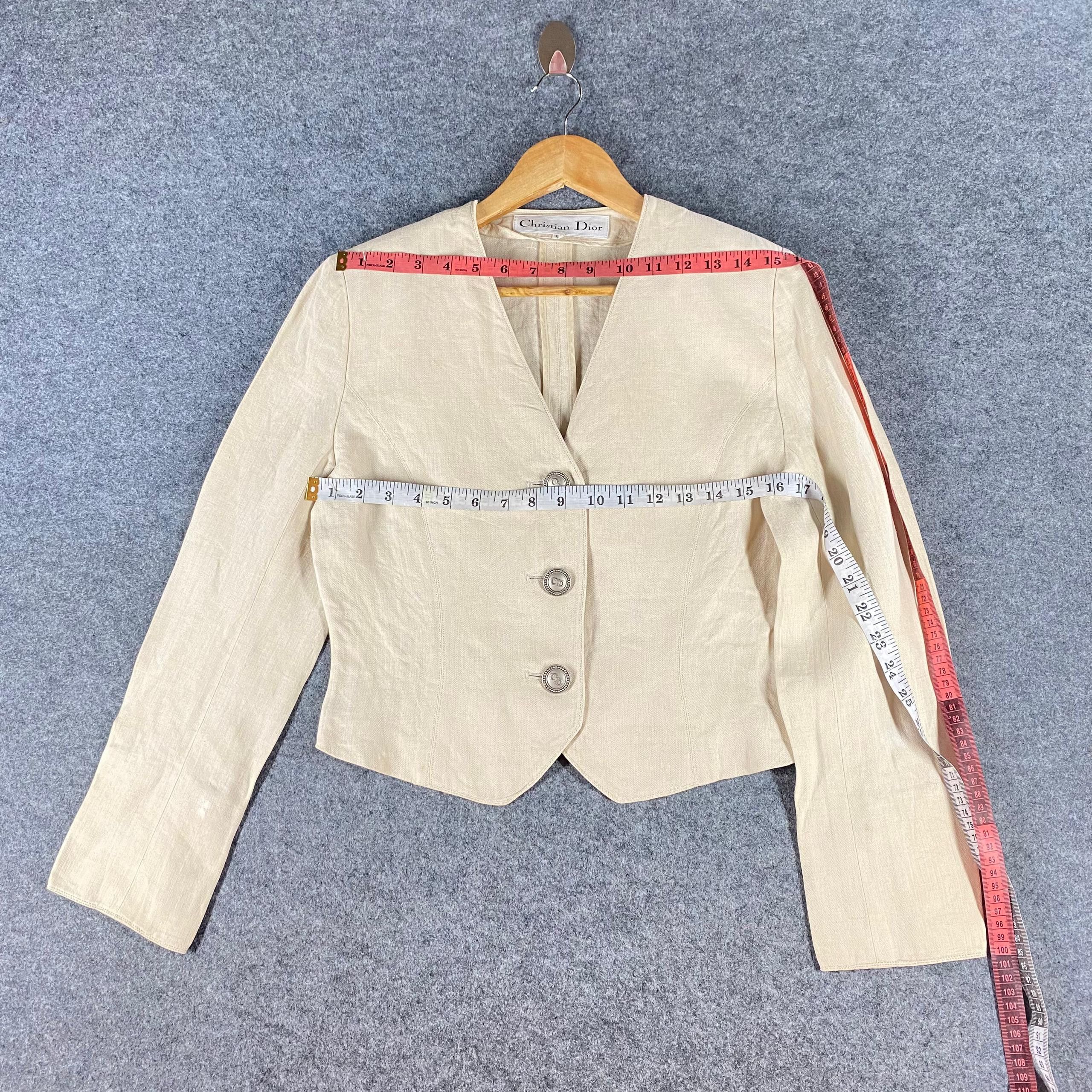 Christian Dior Monsieur Vintage Christian Dior Blazer Jacket Size M / US 6-8 / IT 42-44 - 7 Thumbnail