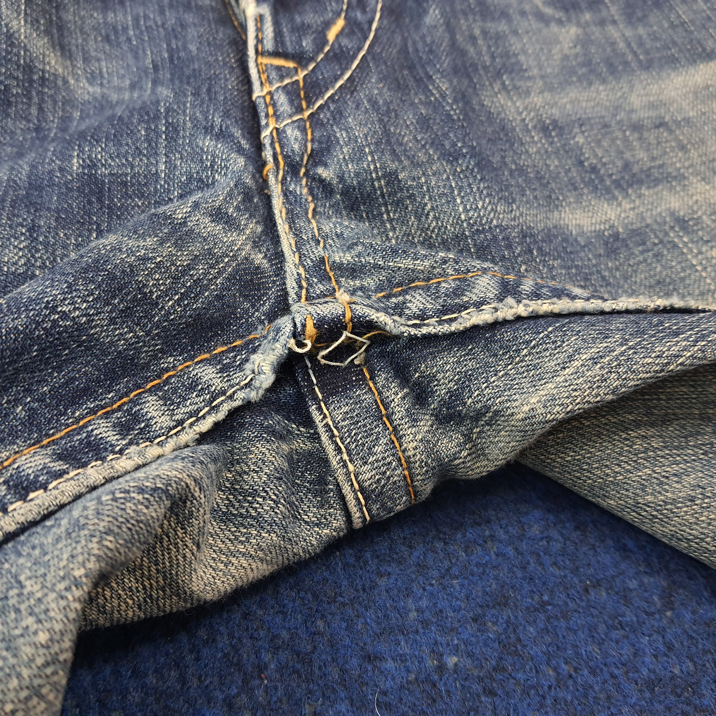 Hysteric Glamour Vintage Hysteric Glamour Kinky Custom Logo Jeans C258N12 Size 31" - 17 Thumbnail