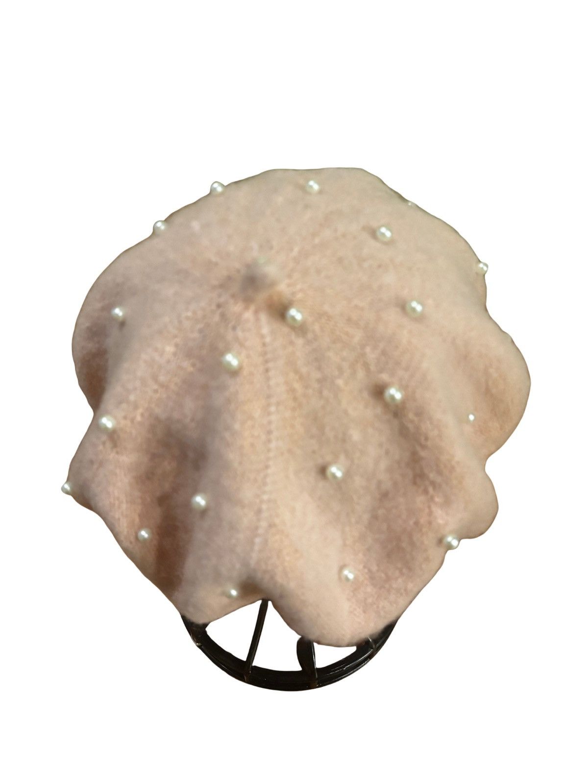 Other Pink hat with beads.wm4450 Size ONE SIZE - 5 Thumbnail