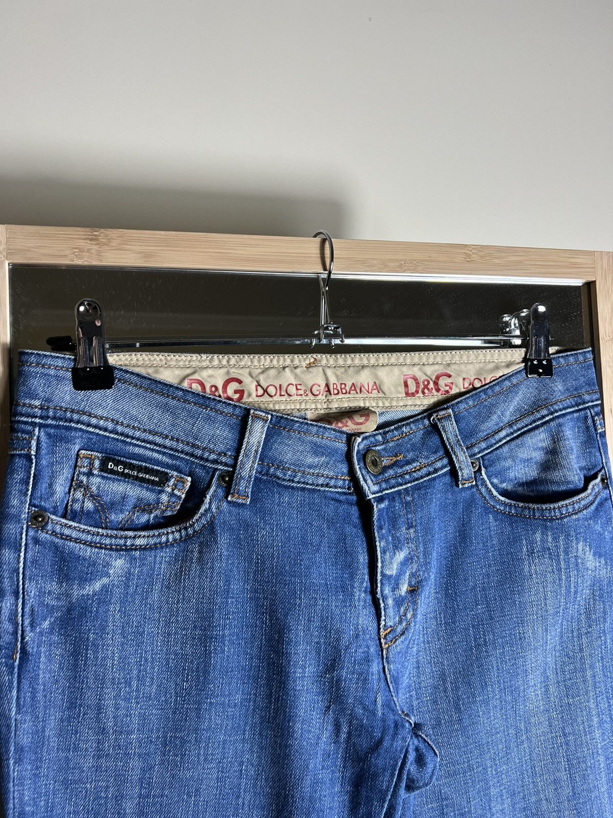 Dolce & Gabbana Vintage Dolce & Gabbana Wonder Very Tight Jeans Avantgarde Size 27" / US 4 / IT 40 - 9 Thumbnail
