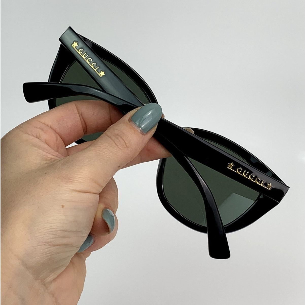 Gucci NEW Gucci Sunglasses GG1588S 001 Black Gray Women Authentic Size ONE SIZE - 10 Thumbnail