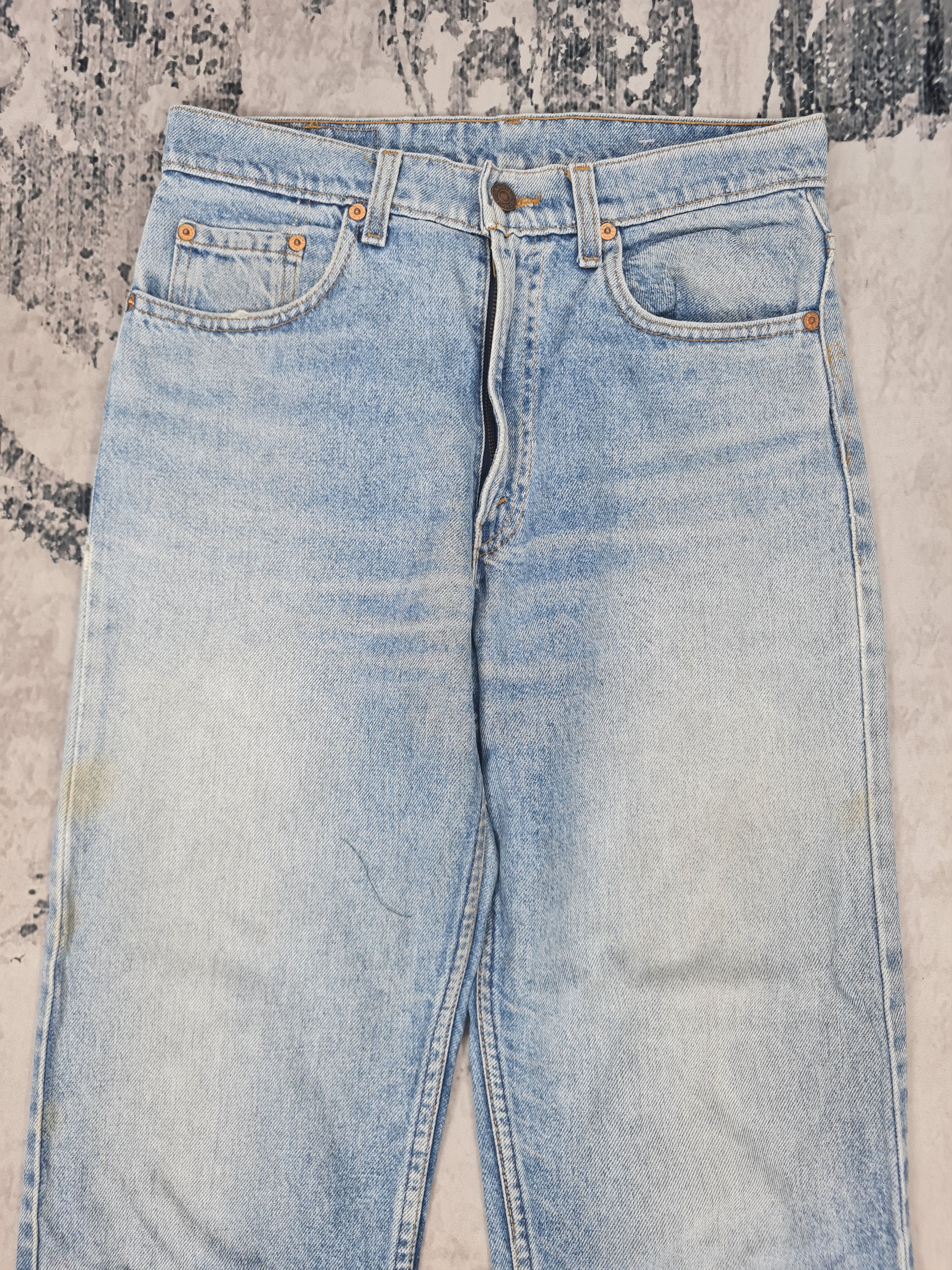 Levi's Vintage Clothing Vtg 90's LEVIS 510 Faded Light Wash Jeans L0399 Size 30X30 Size US 30 / EU 46 - 7 Thumbnail