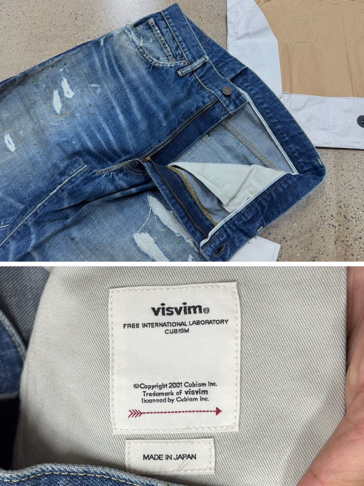 Visvim Visvim 19ss Journeyman Pants Tacked Crash JM Size US 34 / EU 50 - 4 Thumbnail