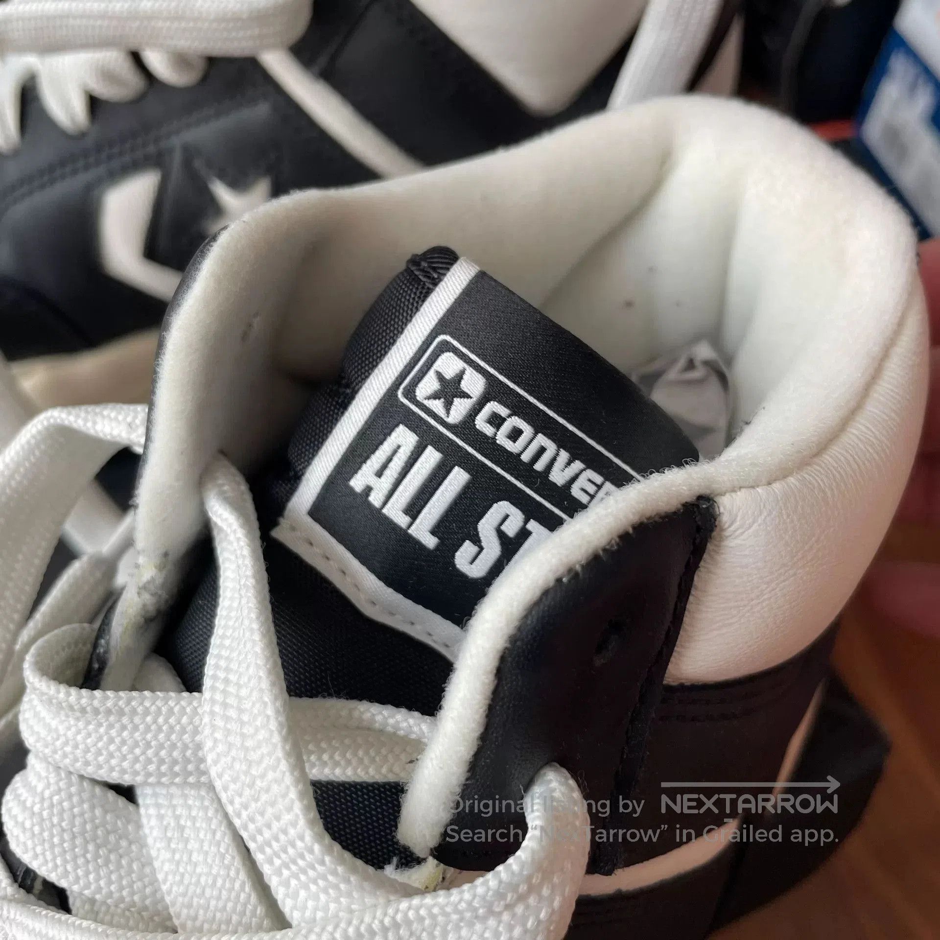 Converse Converse Weapon CX Mid Black and White. Size US 9 / EU 42 - 4 Thumbnail