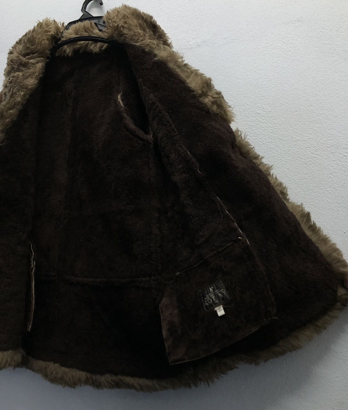 Leather Vintage Rotiny Fur Leather Jacket Size M / US 6-8 / IT 42-44 - 8 Thumbnail