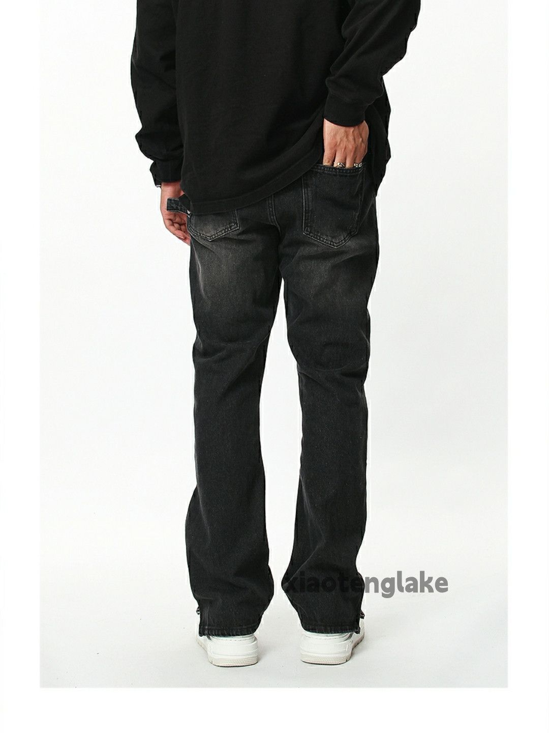 Jean × Vintage zipper utility carpenter washed faded cargo jeans Size US 32 / EU 48 - 8 Thumbnail
