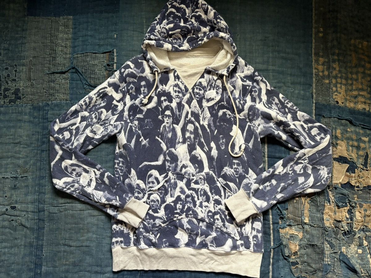kapital Woodstock festival printed hoodie