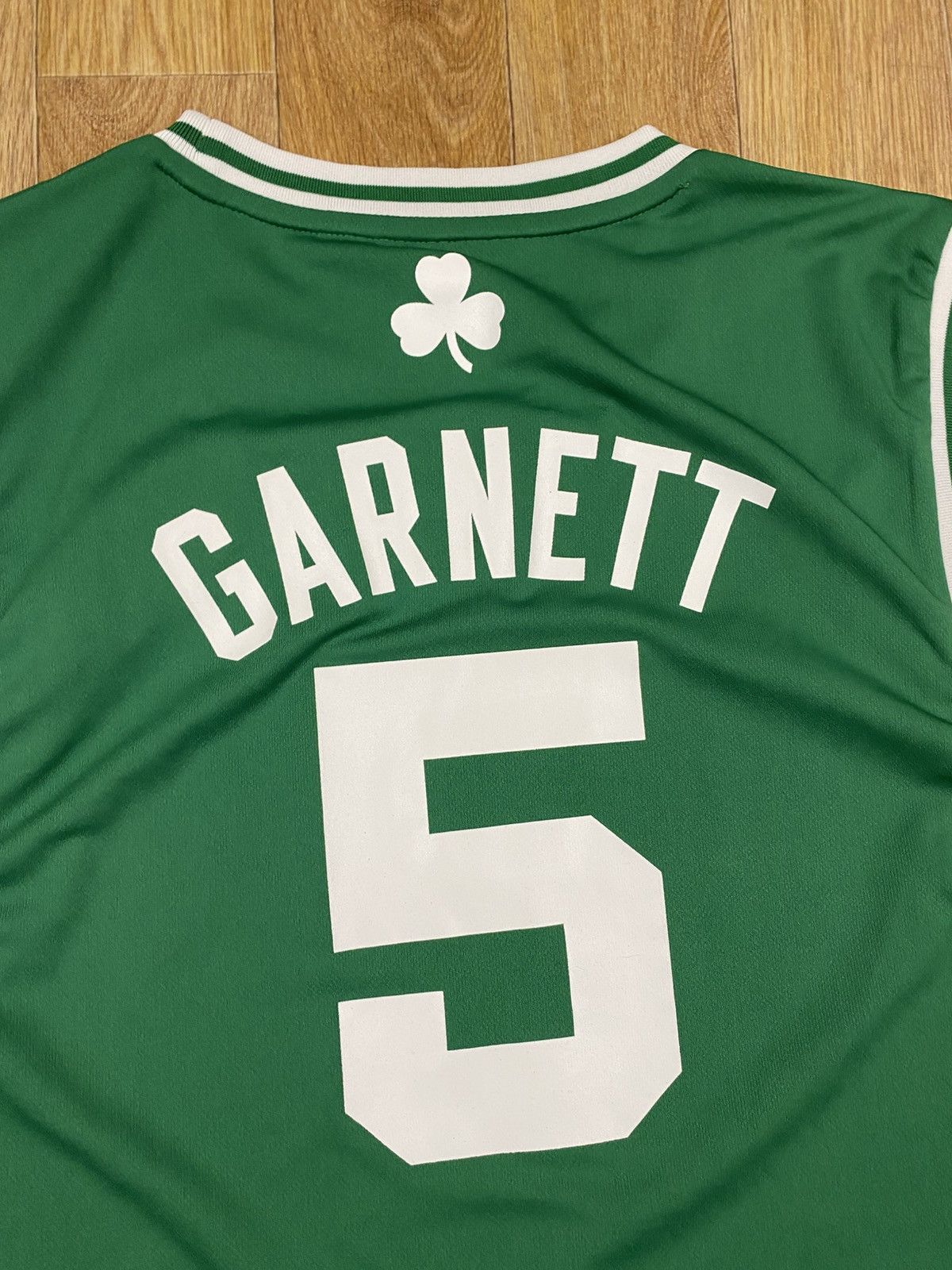 Adidas × NBA × Vintage Boston Celtics Adidas 2011 Garnett Jersey Size US L / EU 52-54 / 3 - 9 Thumbnail