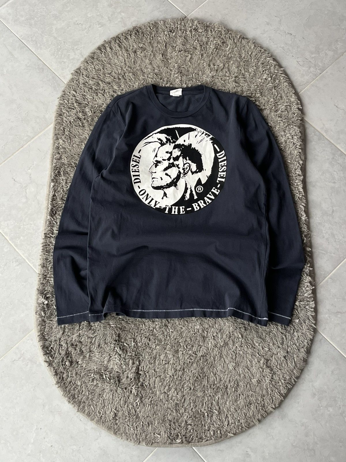Diesel Vintage Longslive Diesel Avant-garde Size US S / EU 44-46 / 1 - 1 Thumbnail
