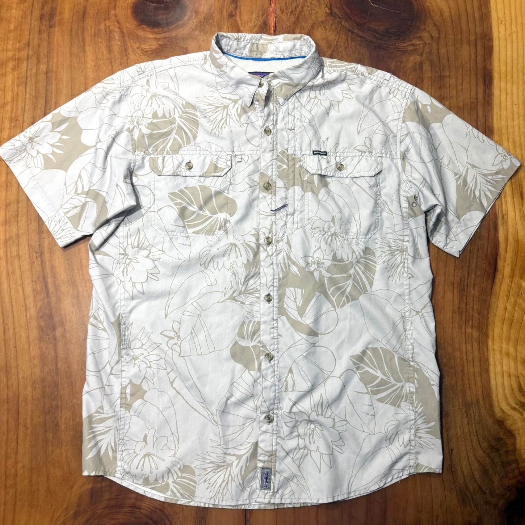 Patagonia Patagonia Shirt Mens L Floral Hawaiian Fishing Lighweight 54234 Sol Patrol C4-1 Size US L / EU 52-54 / 3 - 2 Thumbnail