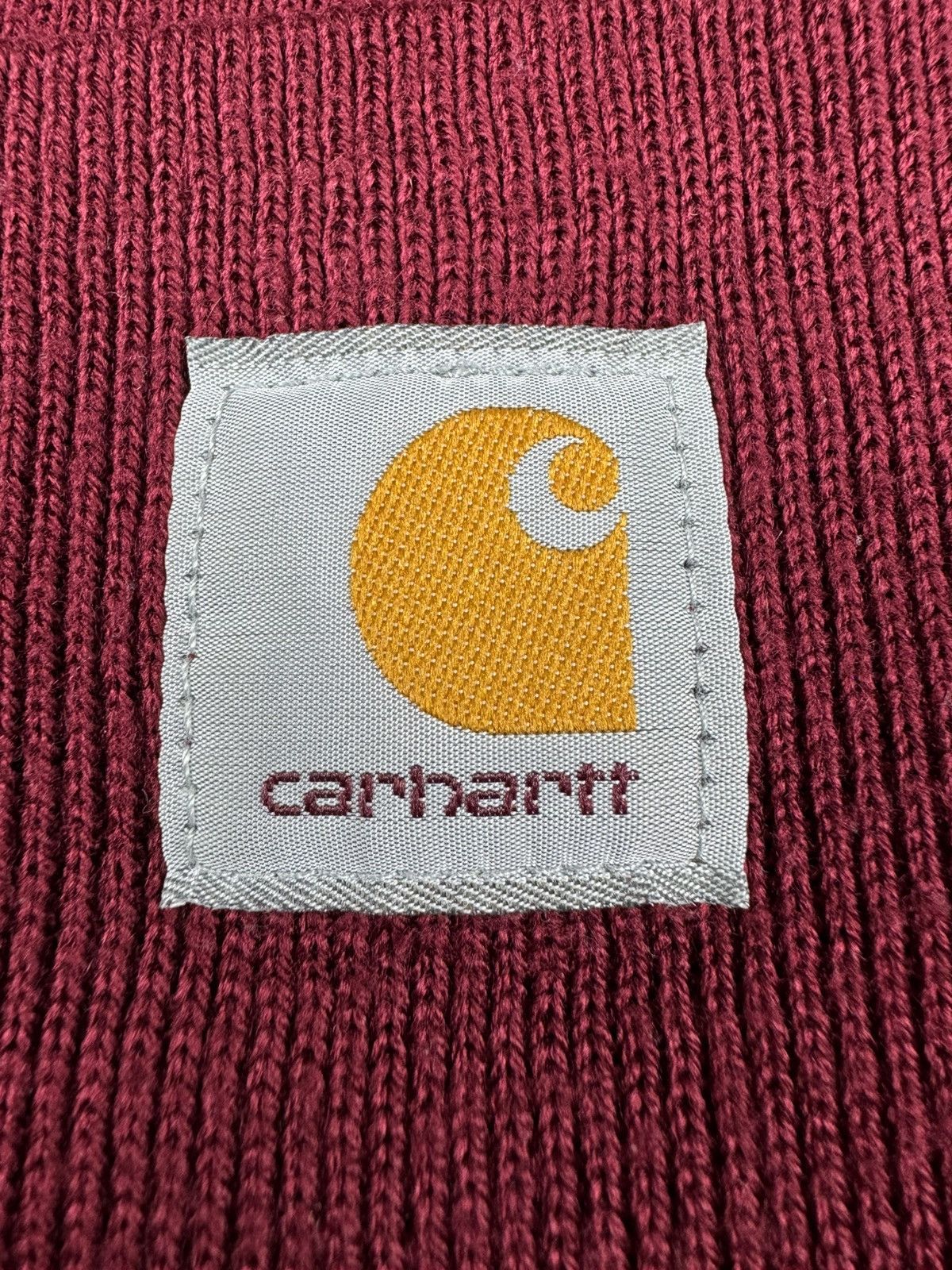 Carhartt × Vintage Vintage Carhartt watch hat beefy thick beanie earth tones Size ONE SIZE - 6 Thumbnail