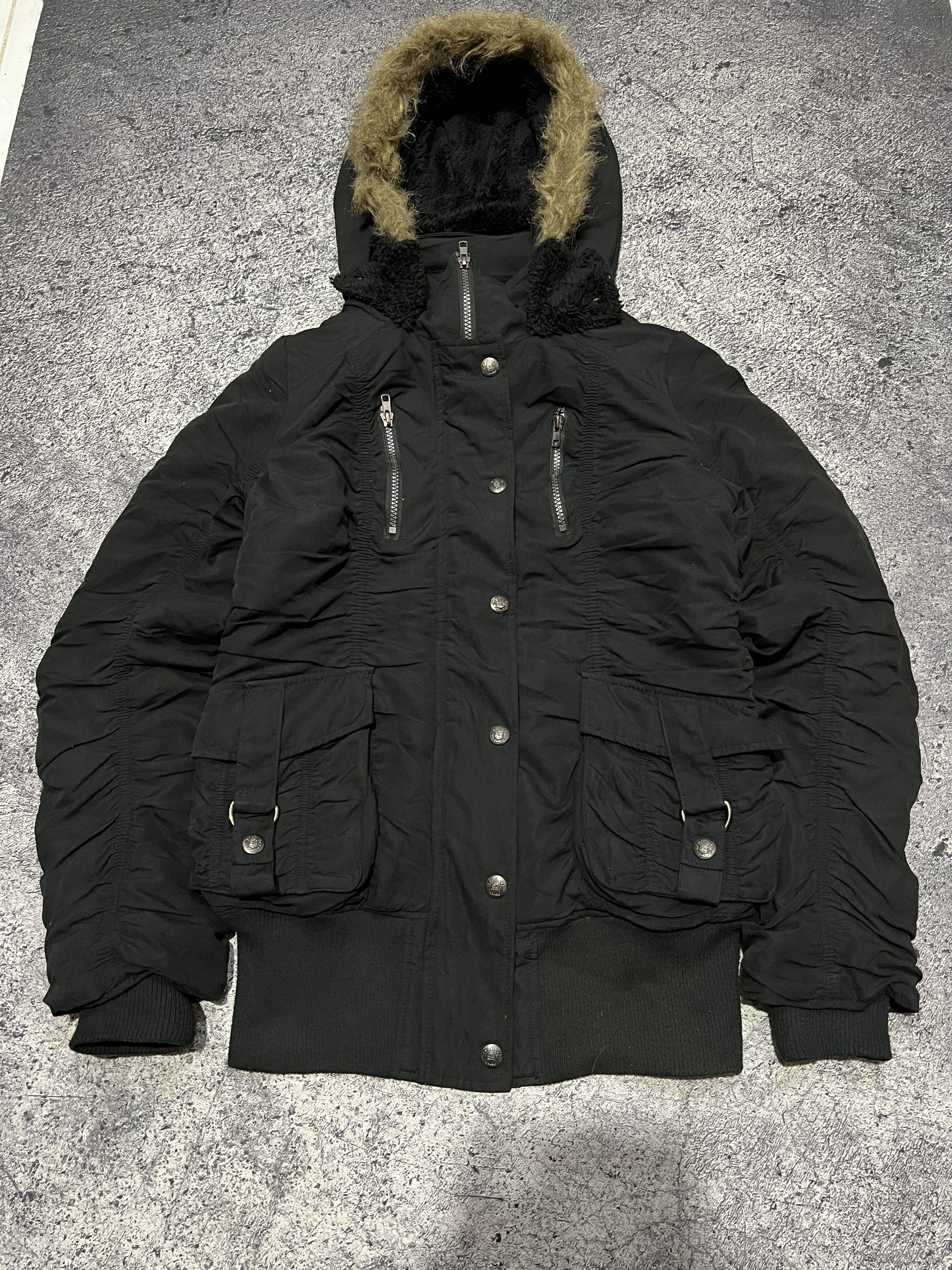 Japanese Brand 2000s Archival Japan Punk Fur Hodded y2k Lgb Ifsix Size US S / EU 44-46 / 1 - 1 Thumbnail