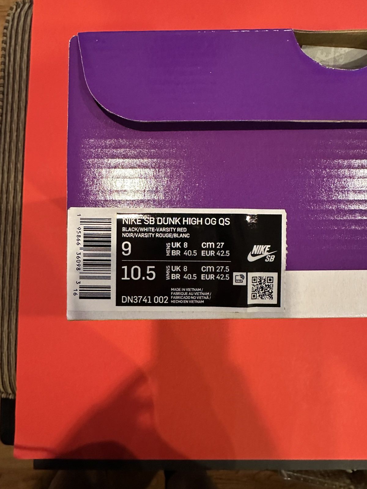 Nike SB Nike SB Dunk Highs Supreme NY By Any Means Storm Trooper Size US 9 / EU 42 - 4 Thumbnail
