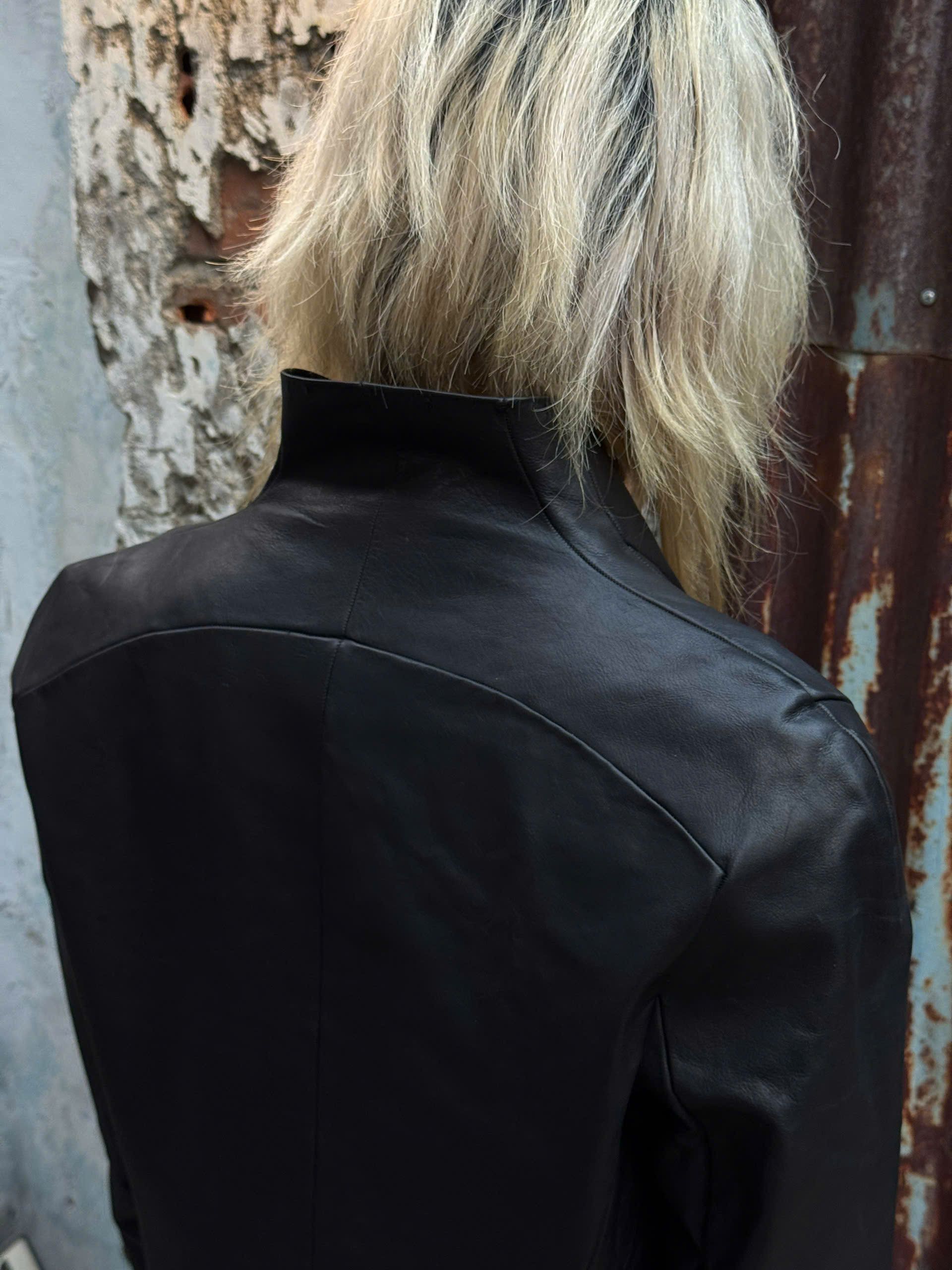 Yohan Serfaty YOHAN SERFATY “AD VITAM” CALF LEATHER JACKET — S/S 2012 Size US M / EU 48-50 / 2 - 4 Thumbnail