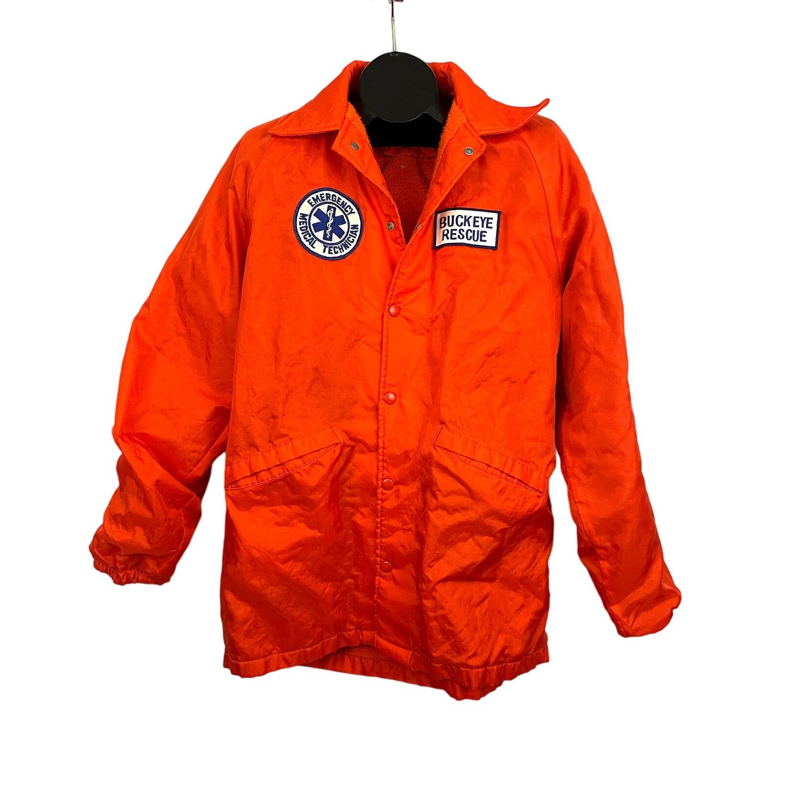 Dunbrooke VTG Bright Orange Buckeye Rescue Medical Tech Jacket 44L 45 Size US S / EU 44-46 / 1 - 1 Thumbnail