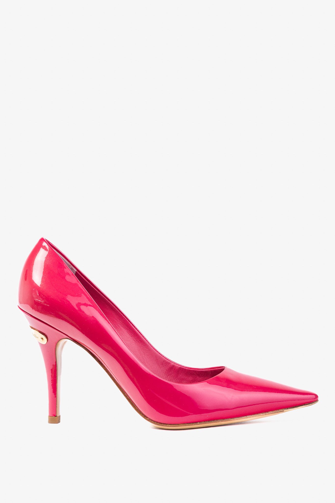 Louis Vuitton Louis Vuitton Strawberry Patent Leather Pointed-Toe Pumps Size US 8.5 / IT 38.5 - 1 Thumbnail