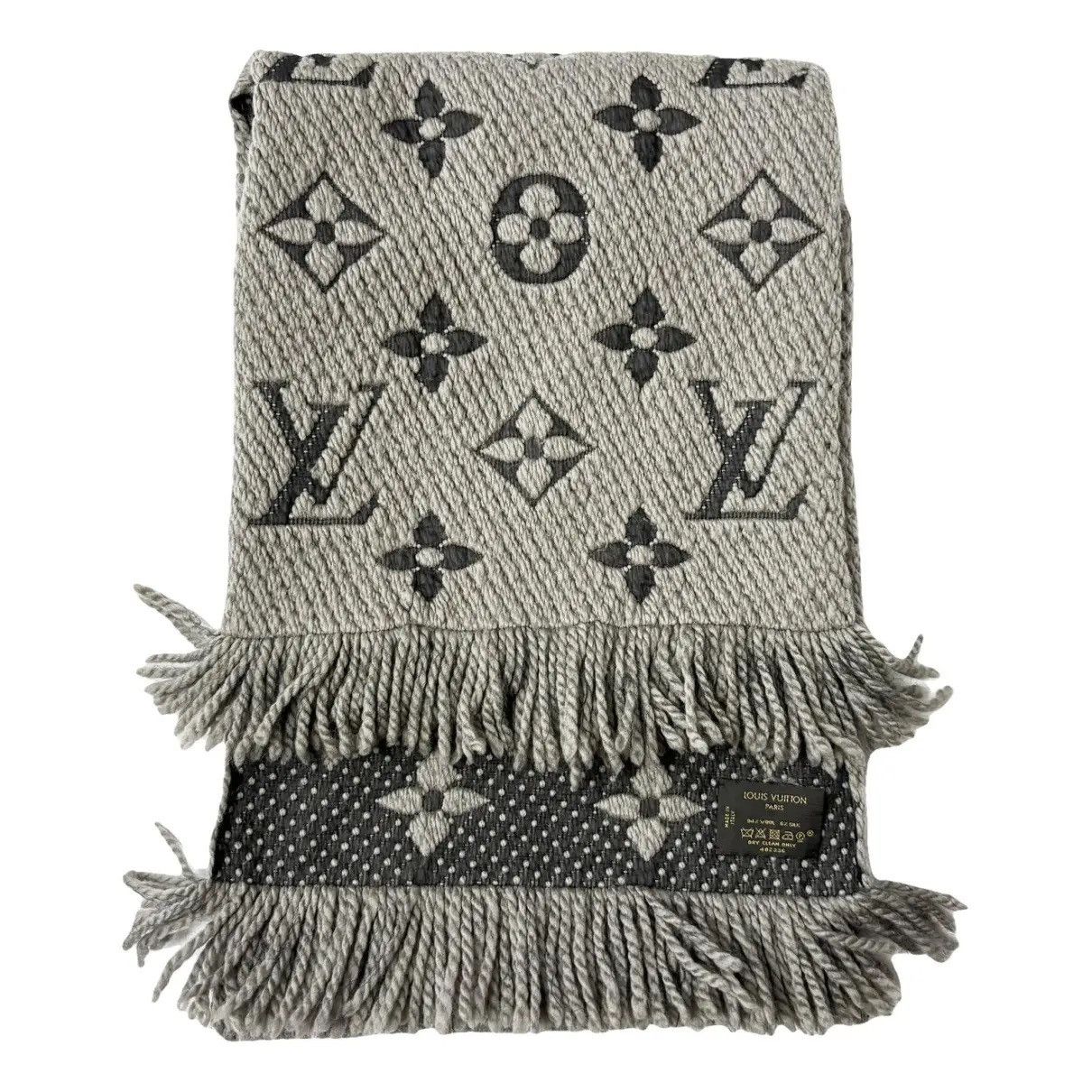Louis Vuitton Louis Vuitton Logomania Wool Scarf Size ONE SIZE - 1 Thumbnail