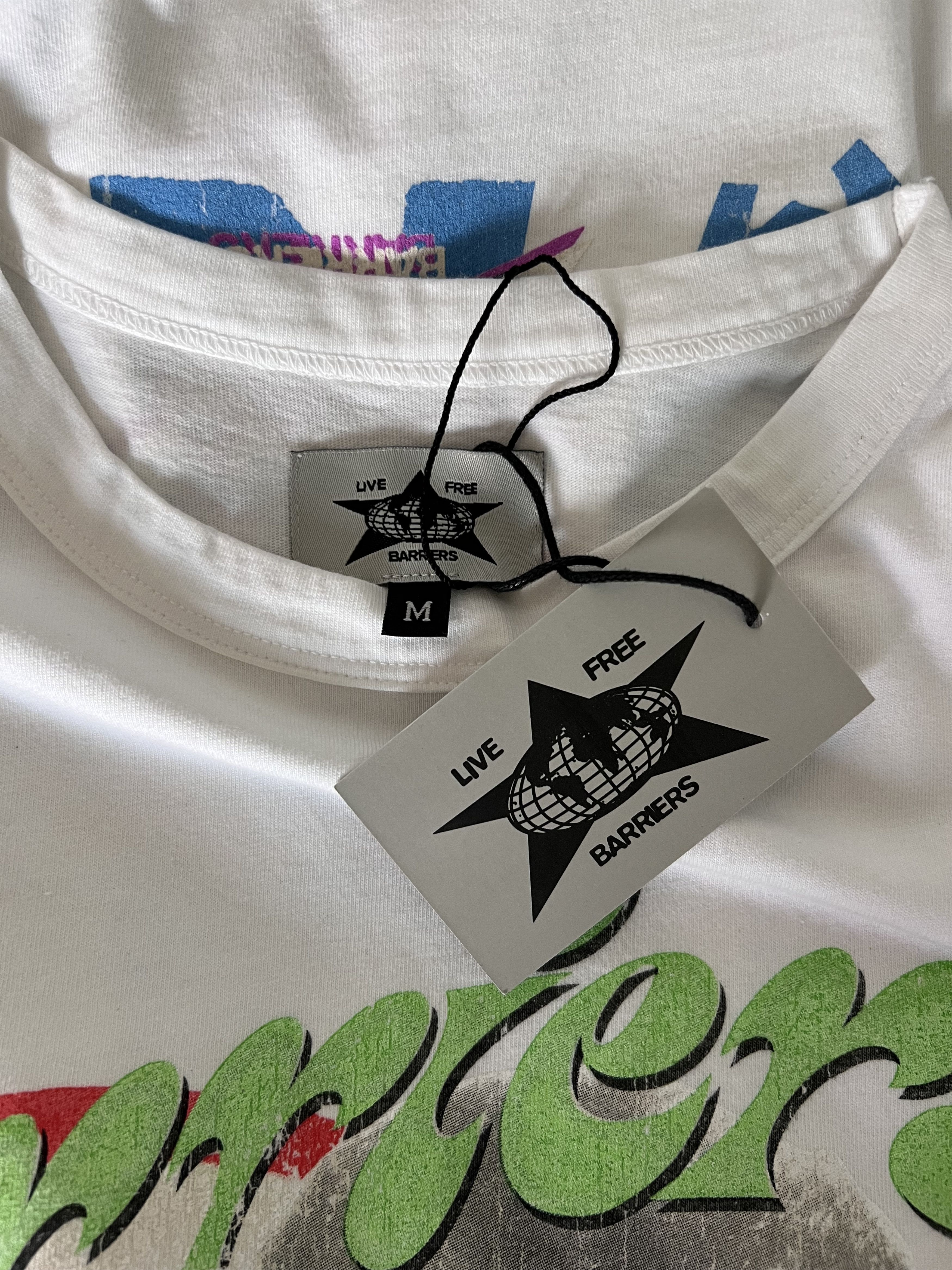 Barriers Barriers James Brown Ponder Tee in White Size US M / EU 48-50 / 2 - 7 Thumbnail