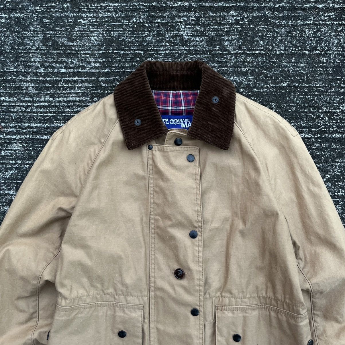 Junya Watanabe Junya Watanabe MAN SS2012 Waxed Utility Field Coat Jacket Size US XS / EU 42 / 0 - 3 Thumbnail