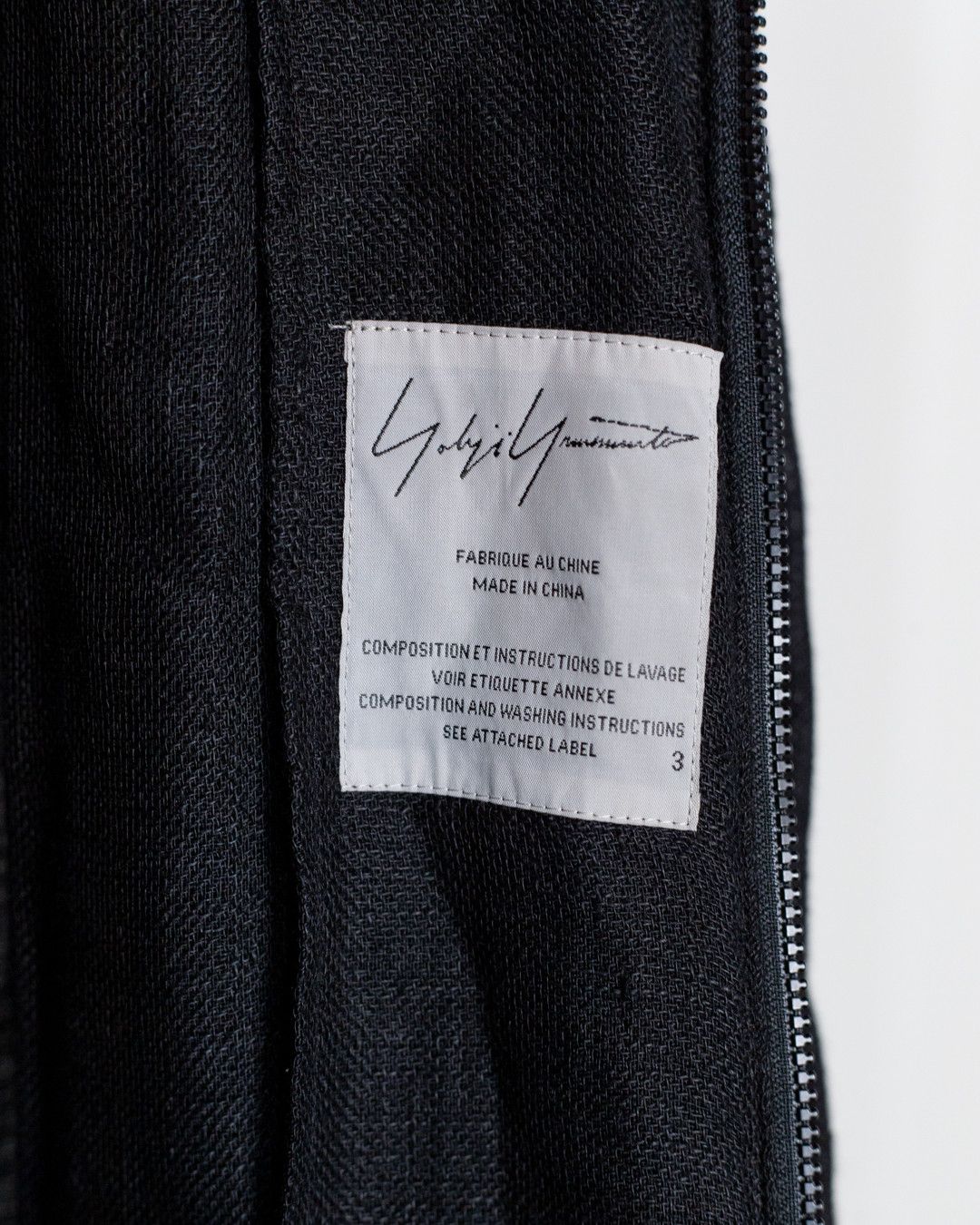 Yohji Yamamoto SS18 MAINLINE LINEN COAT Size US L / EU 52-54 / 3 - 12 Thumbnail