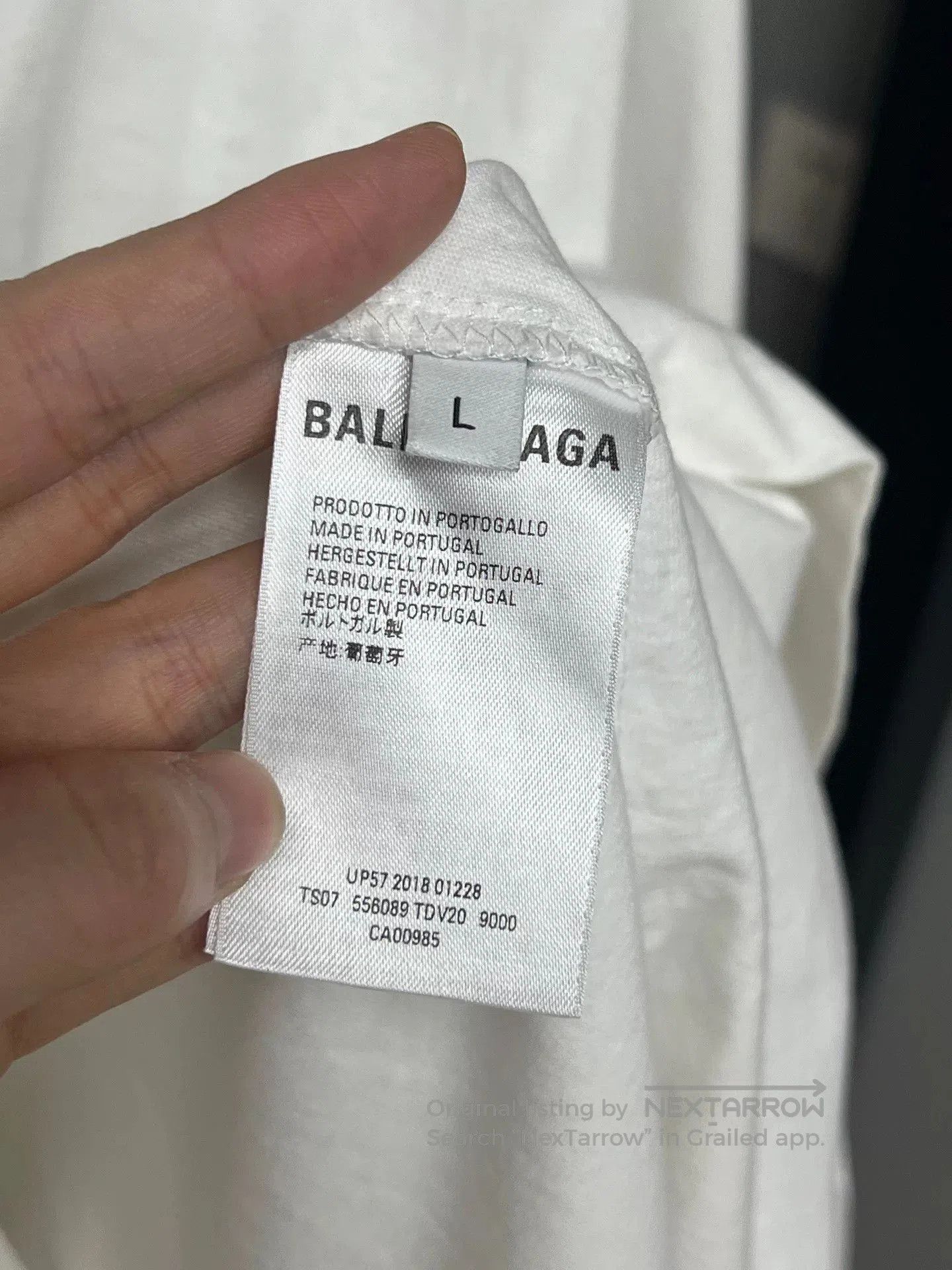Balenciaga Balenciaga Colorful Note Short Sleeve Shirt. Size US L / EU 52-54 / 3 - 3 Thumbnail